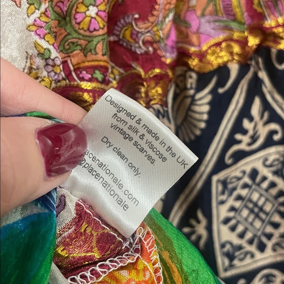 Free people /Nuuly One-of-a-Kind Kaftan Tunic - Picture 9 of 9